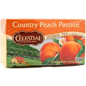 Celestial Seasonings Herbal Tea Country Peach Passion 20 pckts