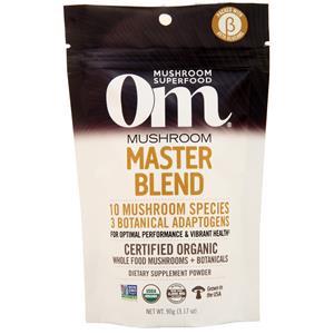 OM Mushroom Superfood Mushroom Master Blend Powder - Certified Organic 90 grams