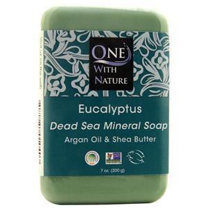 One With Nature Dead Sea Mineral Soap Eucalyptus 7 oz