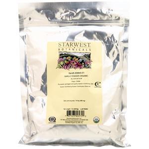 Starwest Botanicals Organic Garlic Powder  453.6 grams