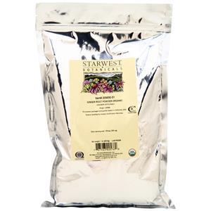 Starwest Botanicals Organic Ginger Root Powder  453.6 grams