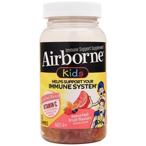 Airborne Airborne Kids Gummies Assorted Fruit Flavors 63 gummy