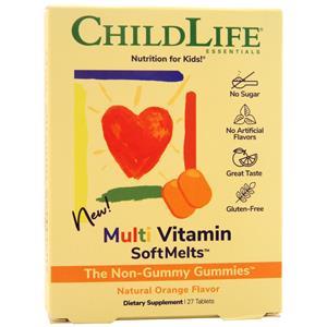 Childlife Multi Vitamin SoftMelts Natural Orange 27 tabs