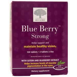 New Nordic Blue Berry Strong 120 tabs