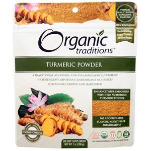 Organic Traditions Turmeric Powder  7 oz
