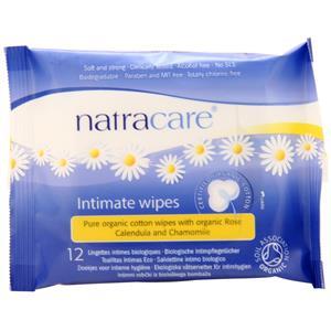 Natracare Intimate Wipes 12 wipes
