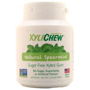 Nature's Stance Xylichew - Sugar Free Xylitol Gum Natural Spearmint 60 count