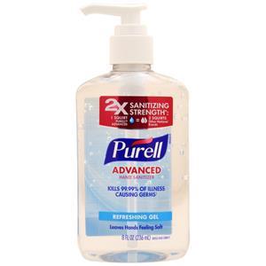 Purell Advanced Hand Sanitizer Refreshing Gel 8 fl.oz
