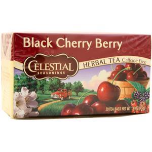 Celestial Seasonings Herbal Tea Black Cherry Berry 20 pckts