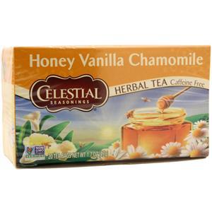 Celestial Seasonings Herbal Tea Honey Vanilla Chamomile 20 pckts
