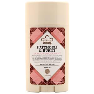Nubian Heritage 24 Hour Deodorant Patchouli & Buriti 2.25 oz