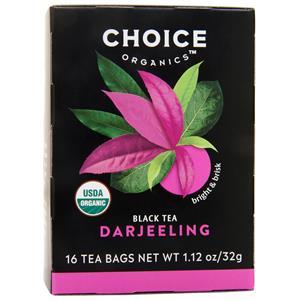 Choice Organics Black Tea Darjeeling 16 pckts