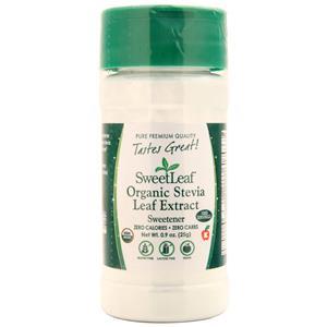 Sweetleaf Organic Stevia Leaf Extract Sweetener  0.9 oz