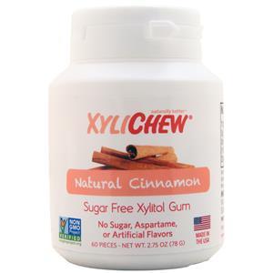 Nature's Stance Xylichew - Sugar Free Xylitol Gum Natural Cinnamon 60 count