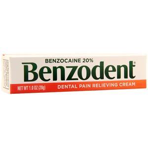 Focus Consumer Healthcare Benzodent - Dental Pain Relieving Cream 1 oz