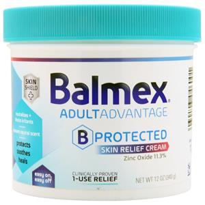 Balmex Adult Advantage B Protected Skin Relief Cream  12 oz