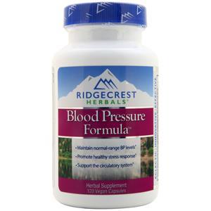 Ridgecrest Herbals Blood Pressure Formula  120 vcaps