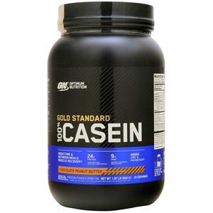 Optimum Nutrition 100% Gold Standard Casein Protein Chocolate Peanut Butter 1.87 lbs