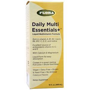 Flora Daily Multi Essentials+ Liquid Multivitamin Formula  15 fl.oz
