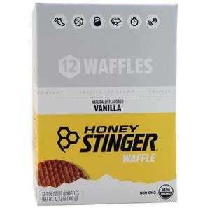 Honey Stinger Organic Waffle Vanilla 12 pckts