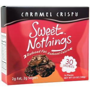 HealthSmart Foods Sweet Nothings Caramel Crispy 14 count