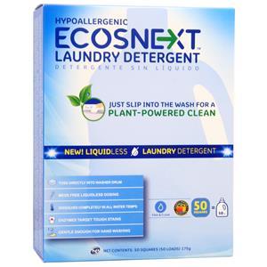 ECOS ECOSNEXT Liquidless Laundry Detergent Free & Clear 50 count