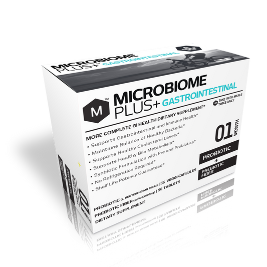 Microbiome Plus+ Gastrointestinal Combo Probioitic L. Reuteri NCIMB 30242 & Prebiotic scFOS Fiber