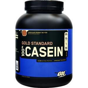 Optimum Nutrition 100% Gold Standard Casein Protein Chocolate Peanut Butter 4 lbs