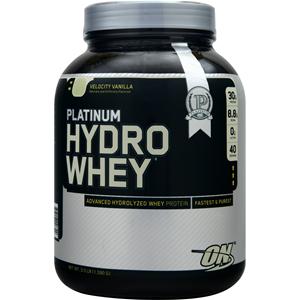 Optimum Nutrition Platinum HydroWhey Velocity Vanilla 3.5 lbs