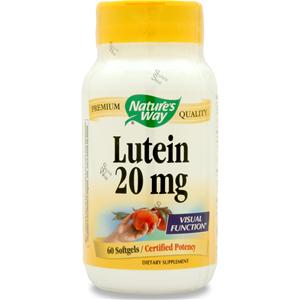 Nature's Way Lutein (20mg)  60 sgels