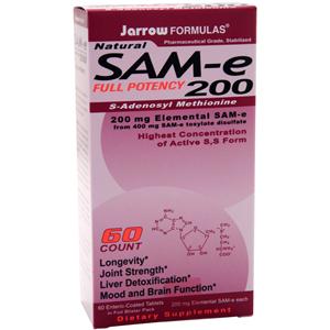 Jarrow SAM-e 200 60 tabs