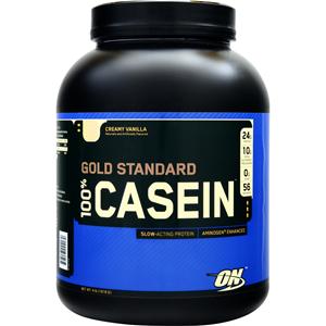 Optimum Nutrition 100% Gold Standard Casein Protein Creamy Vanilla 4 lbs