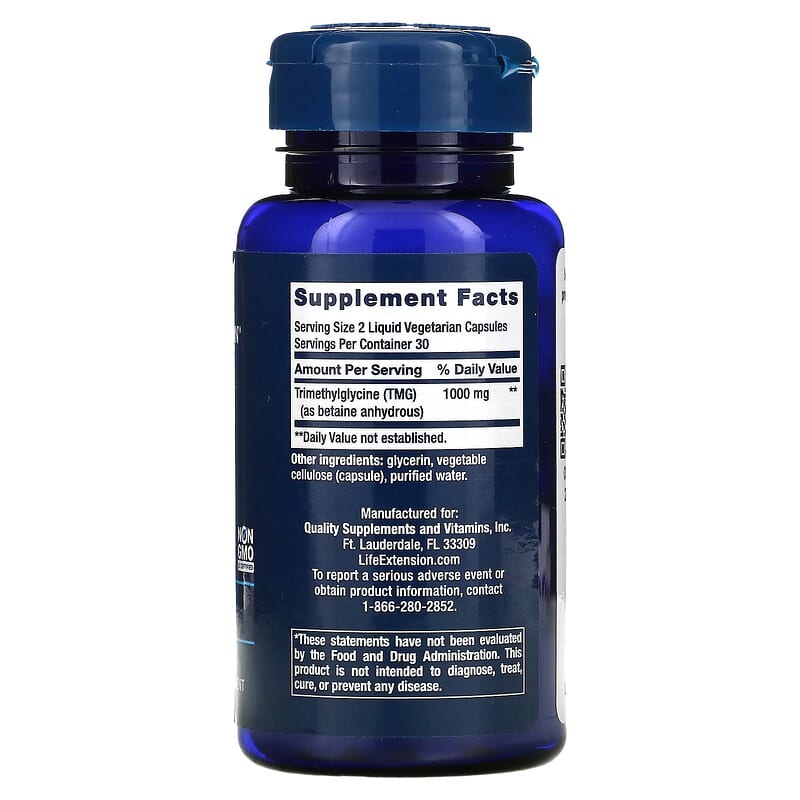 Life Extension TMG  60 lcaps