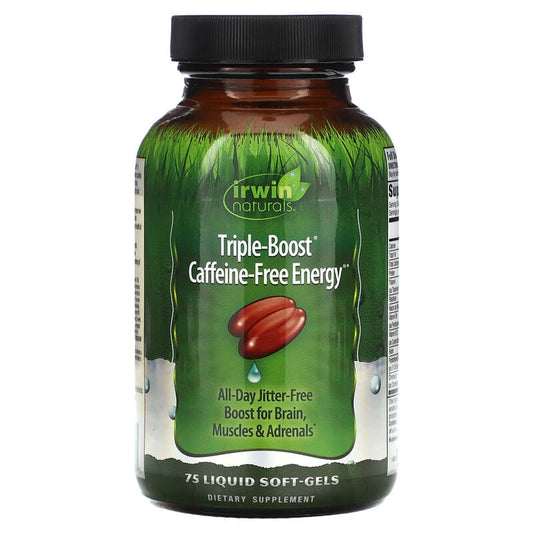 Irwin Naturals Triple-Boost (Caffeine-Free) 75 sgels
