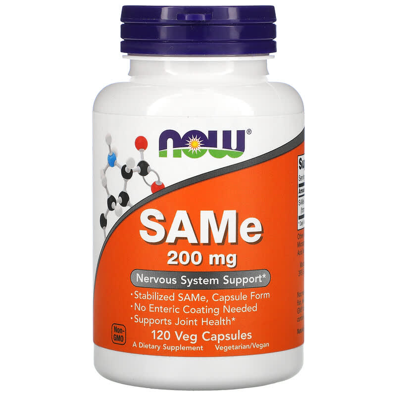 Now SAMe (200mg)  120 vcaps