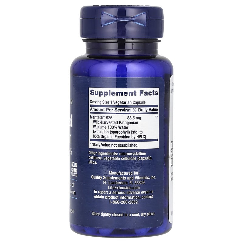 Life Extension Optimized Fucoidan with Maritech 926  60 vcaps