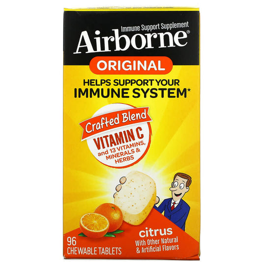 Airborne Airborne - Chewable Tablets Citrus 96 tabs
