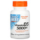Doctor's Best Vitamin D3 (5000IU)  180 sgels