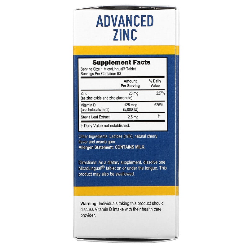 Superior Source Advanced Zinc  60 tabs