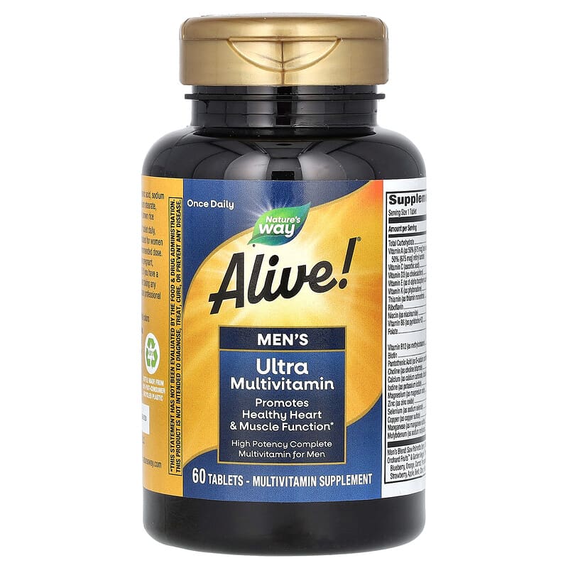 Nature's Way Alive! Once Daily Men's Ultra Potency  60 tabs