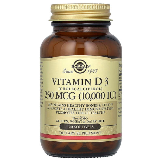 Solgar Vitamin D3 (250mcg)  120 sgels