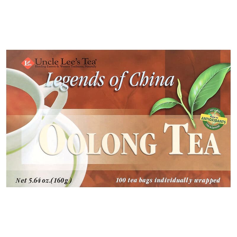 Uncle Lee's Tea Legends of China Oolong Tea  100 pckts