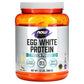Now Eggwhite Protein Creamy Vanilla 1.5 lbs