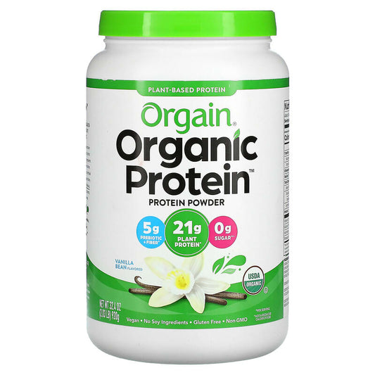Orgain Organic Protein - Plant Based Powder Vanilla Bean 2.03 lbs