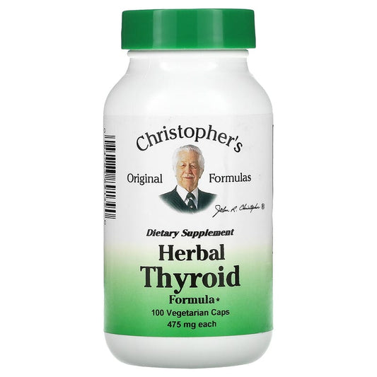 Christopher's Original Formulas Herbal Thyroid Formula  100 vcaps