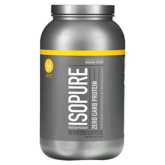 Nature's Best Isopure Banana Cream 3 lbs