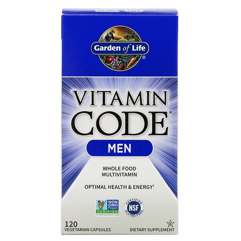 Garden Of Life Vitamin Code - Men  120 vcaps