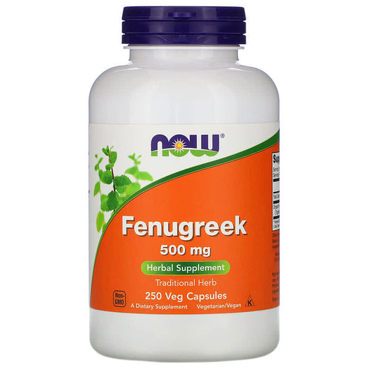 Now Fenugreek (500mg)  250 vcaps