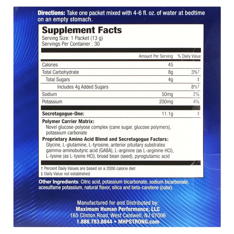 MHP Secretagogue-One Orange 30 pckts