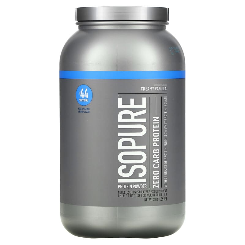 Nature's Best Isopure Creamy Vanilla 3 lbs
